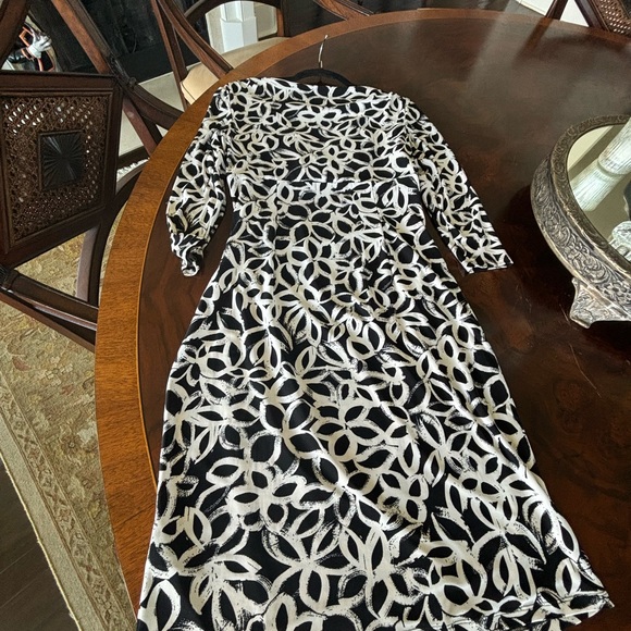 Ralph Lauren LAUREN ruched side slit dress - Picture 4 of 11